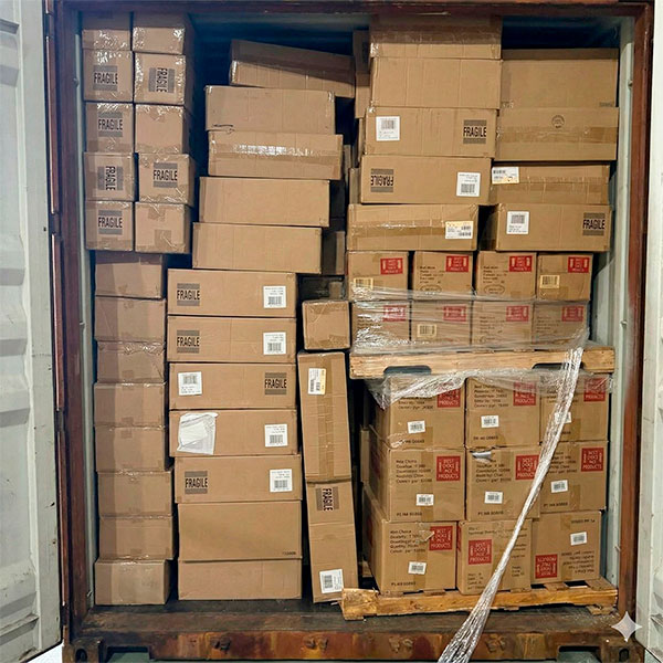 Por contenedor o camión